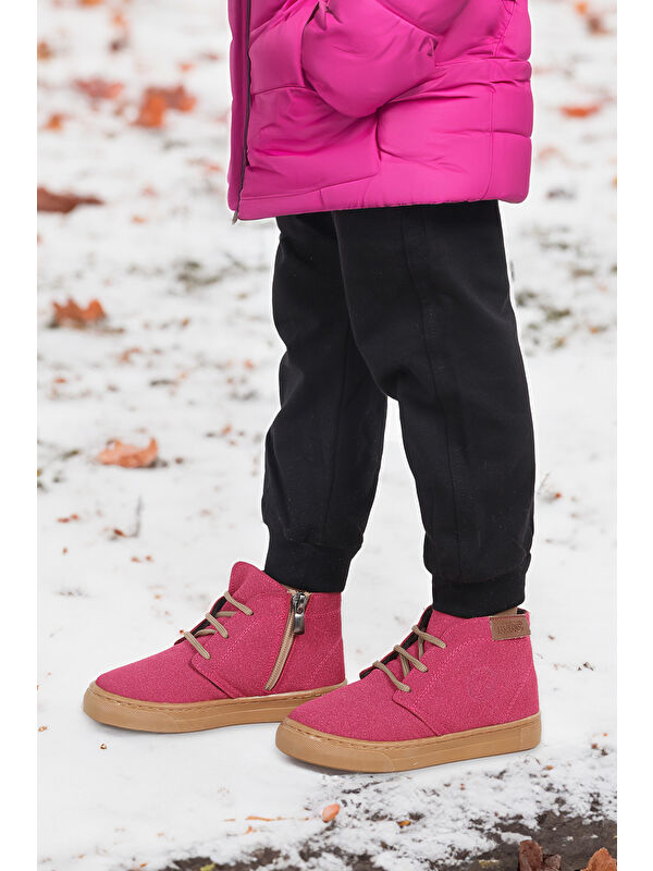 Homer Fermuarlı Kız Çocuk Günlük Bot Ayakkabı - Görsel 3