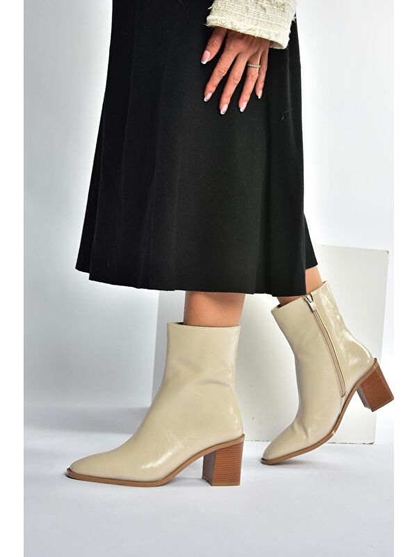 Bej Kadın Bot V250330309 - Görsel 4