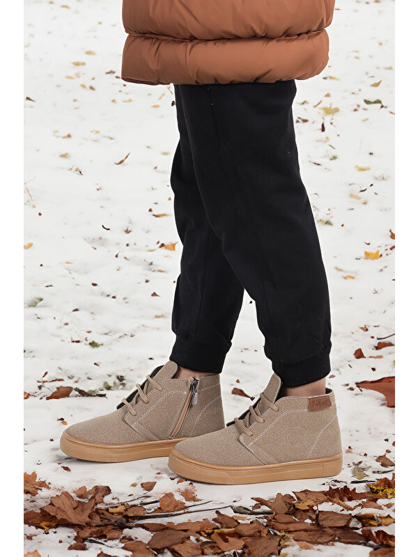 Homer Fermuarlı Erkek Çocuk Günlük Bot Ayakkabı - Görsel 3