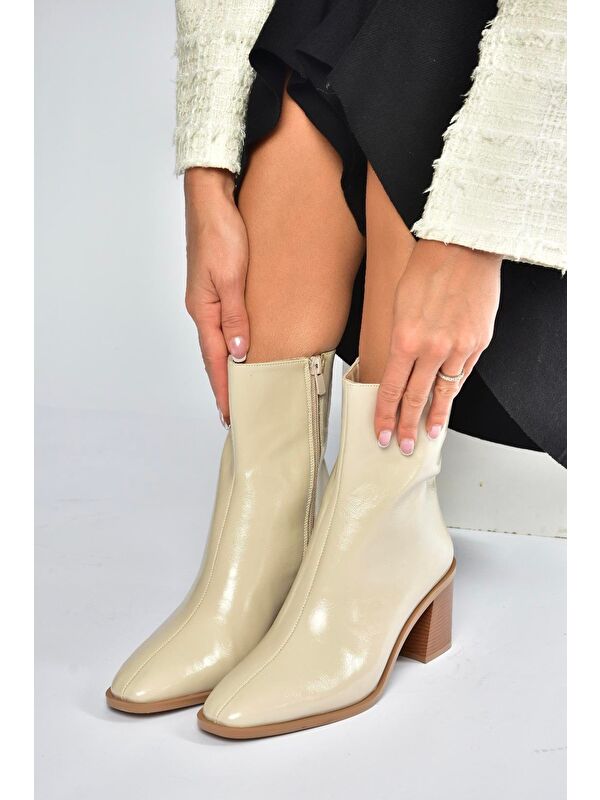 Bej Kadın Bot V250330309 - Görsel 7