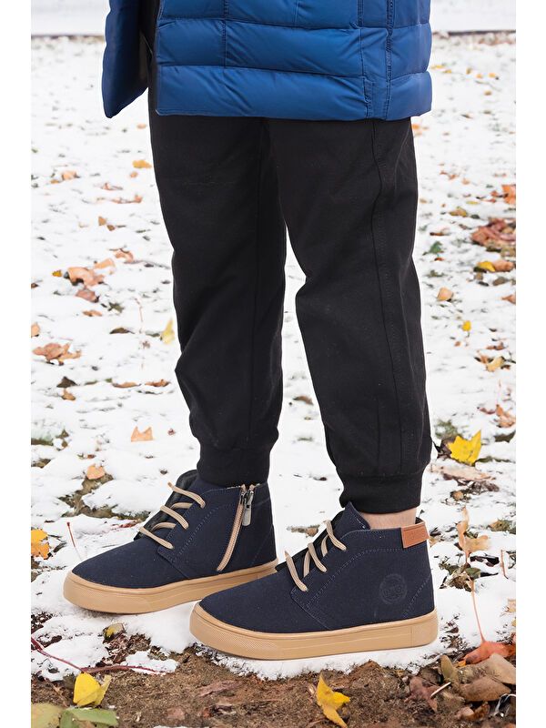 Homer Fermuarlı Erkek Çocuk Günlük Bot Ayakkabı - Görsel 3