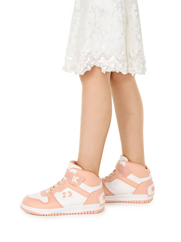 Carde Günlük Cırtlı Kız Çocuk Spor Ayakkabı - Görsel 3