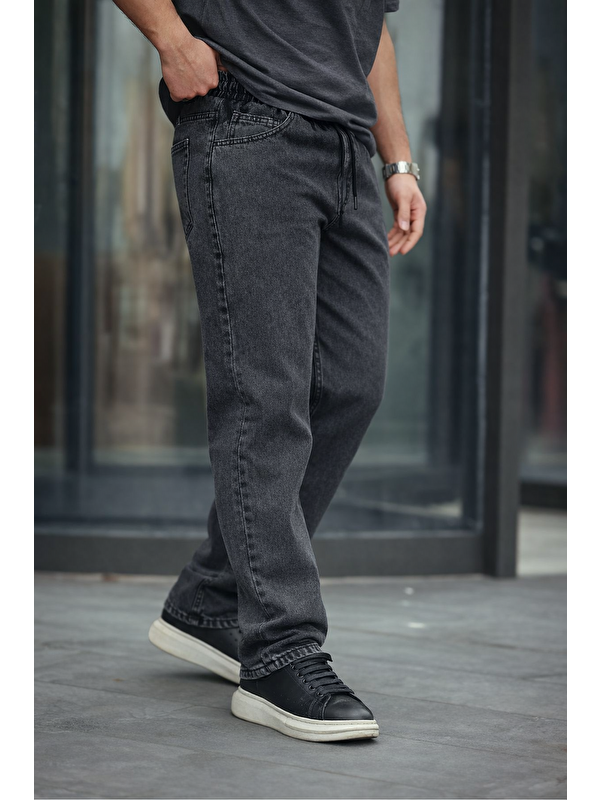 Comstar Erkek Baggy Rahat Kalıp Bel Lastikli Pantolon