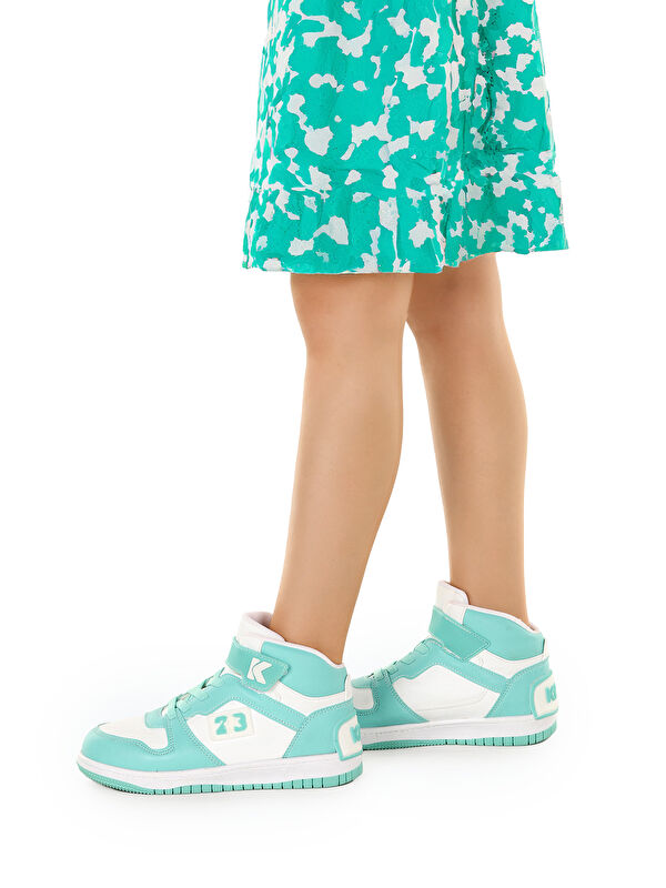 Carde Günlük Cırtlı Kız Çocuk Spor Ayakkabı - Görsel 3