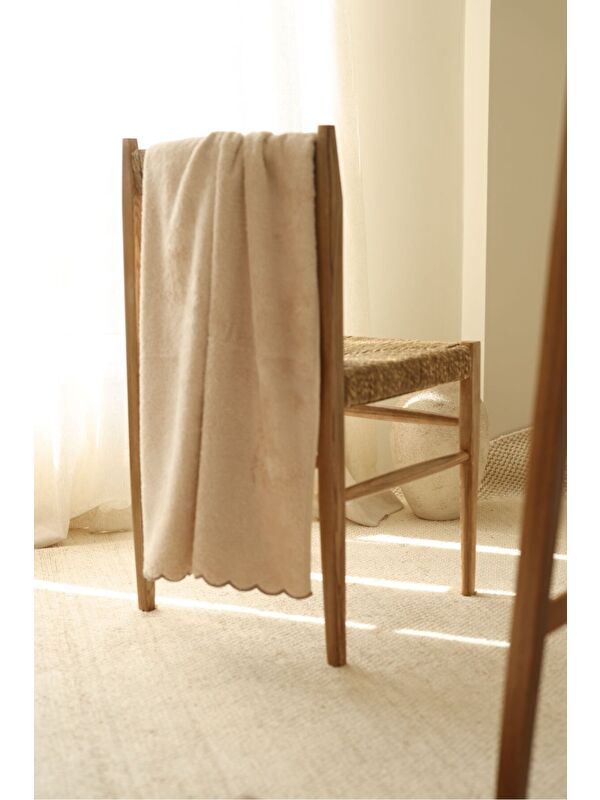 İrya Lindy Bambu Banyo Havlusu 70x140 cm Ekru