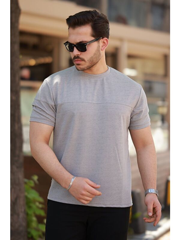 Jane's Erkek Oversize Bisiklet Yaka Kısa Kollu T-shirt