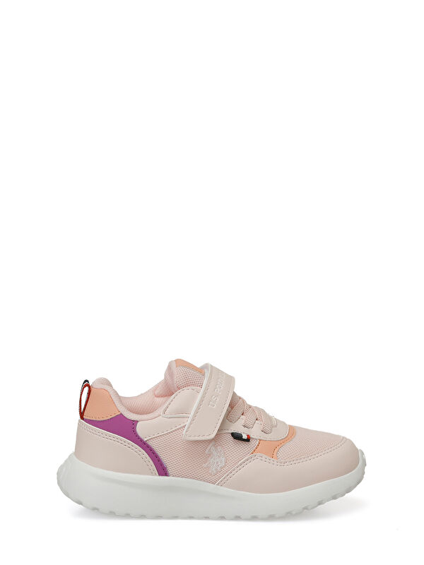 U.S. POLO ASSN. POSSE JR 6FX Pudra Kız Çocuk Sneaker