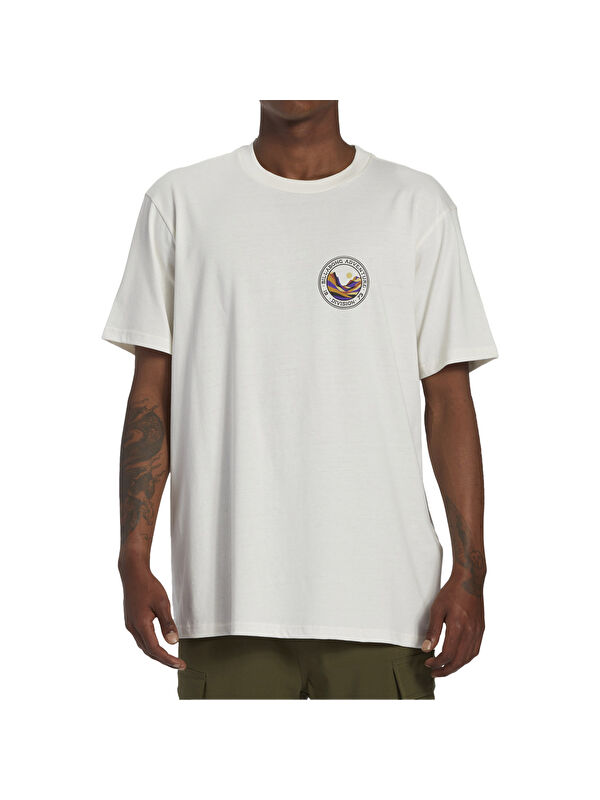 Billabong Rockies Ss Erkek Beyaz Tişört