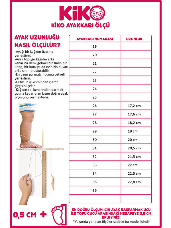 Bambu Bağcıklı Kız Çocuk Kar Botu - Görsel 6