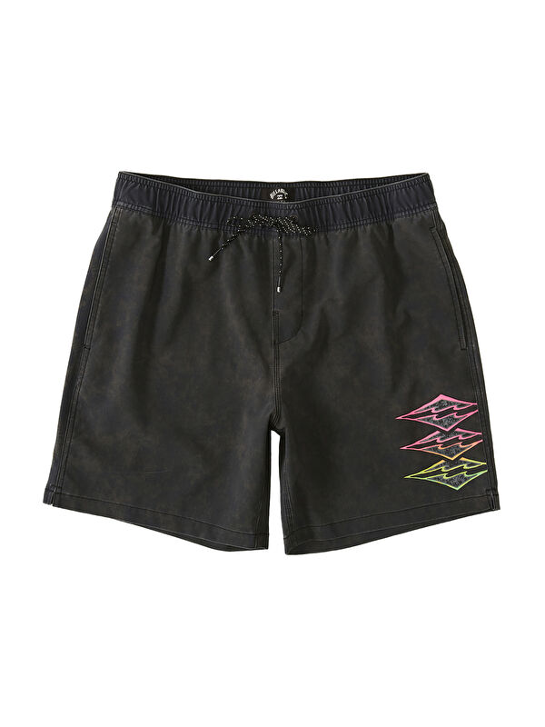 Billabong Riot Layback Erkek Siyah Volley Short