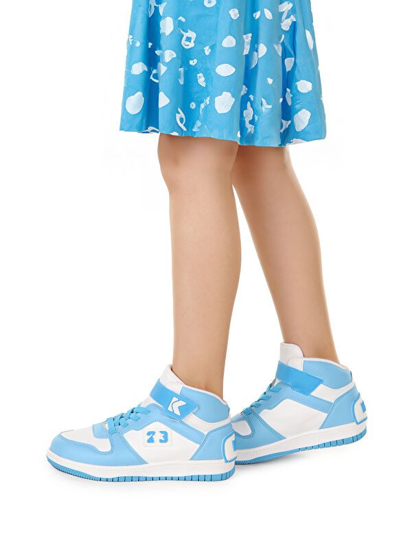 Carde Günlük Cırtlı Kız Çocuk Spor Ayakkabı - Görsel 3