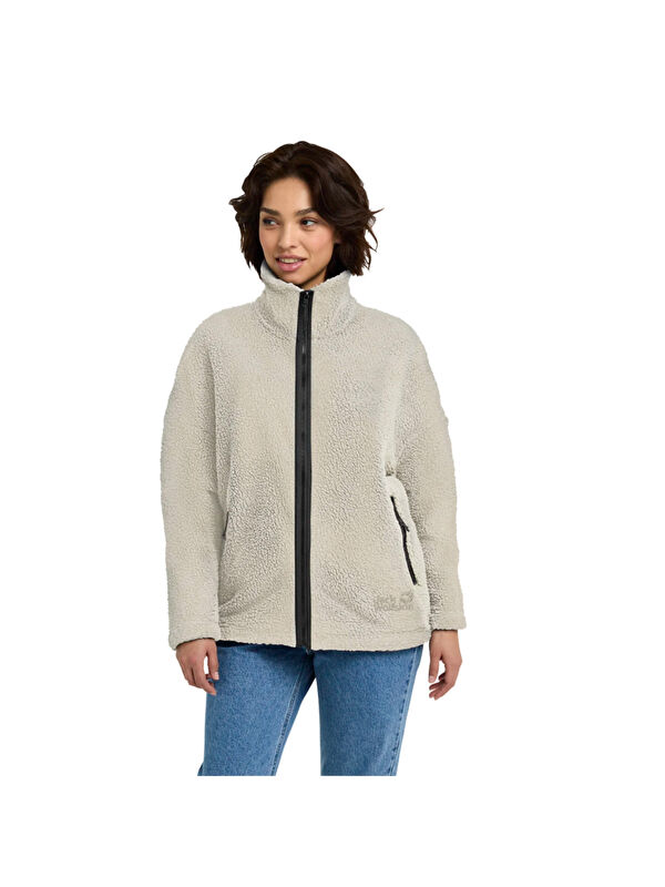 Jack Wolfskin Stone Lite Kadın Bej Outdoor Ceketi