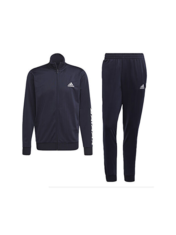 Adidas M Lin Tr Tt Ts Erkek Günlük Eşofman Takımı GK9655 Siyah