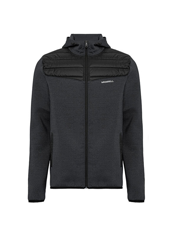 Merrell Jim Gri Erkek Fermuarlı Sweatshirt Hırka