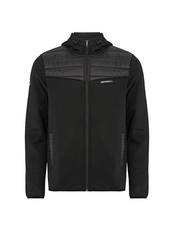 Merrell Jim Siyah Erkek Fermuarlı Sweatshirt Hırka