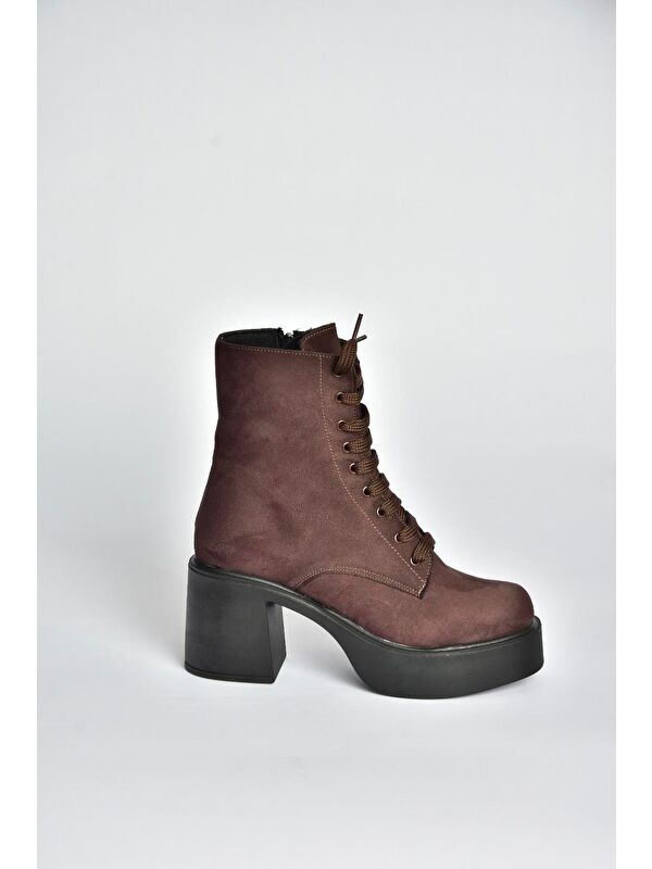 Kahverengi Kadın Bot V726681502 - Görsel 7