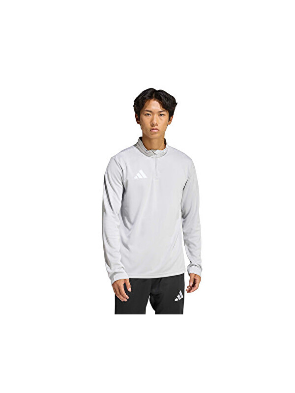 Adidas Ent26 Tr Top Erkek Futbol Uzun Kollu Antrenman Tişörtü JZ6654 Gri