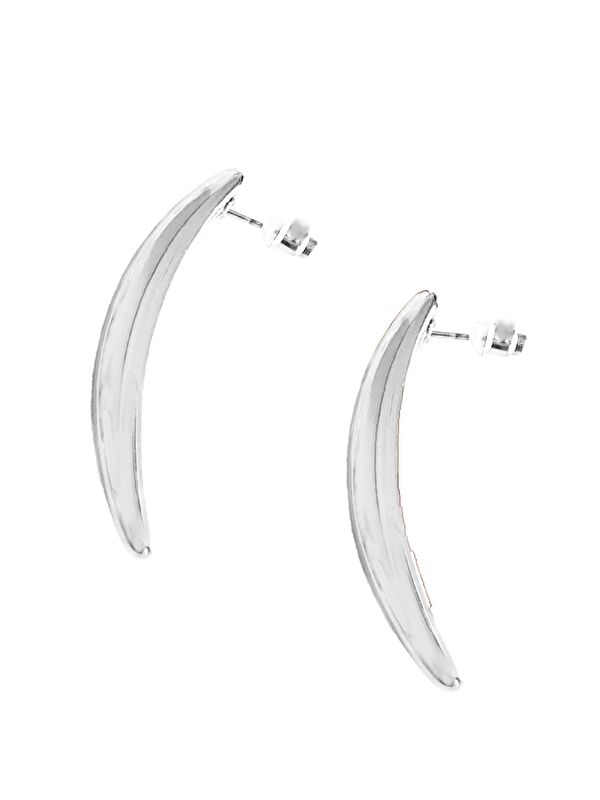 New Obsessions Minimalist Oval Muz Küpe