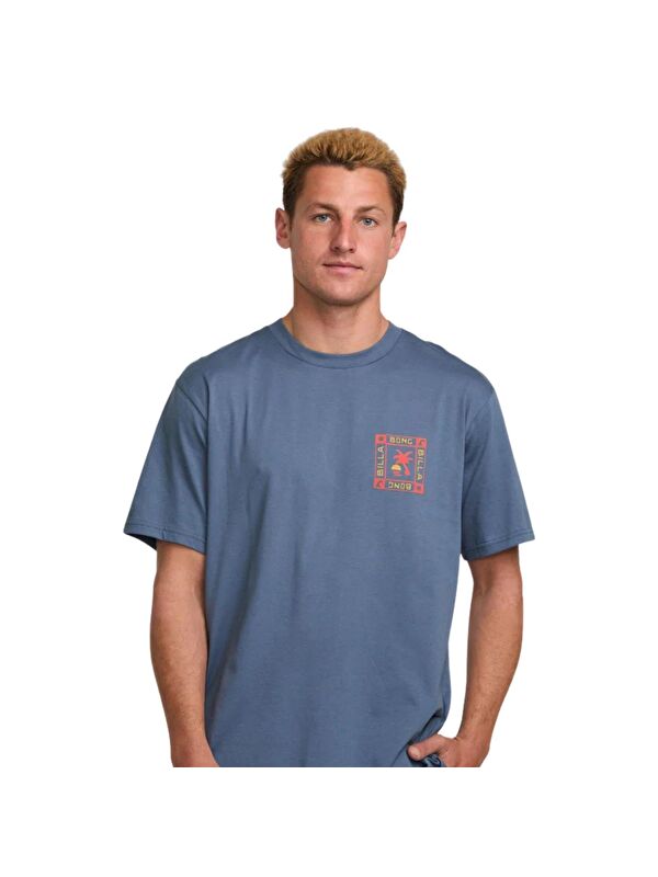 Billabong Window Premium Ss Erkek Mavi Tişört