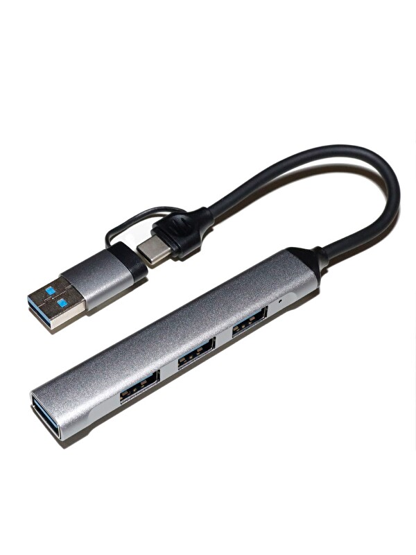 Technow Airsky 4 in 1 Type C-USB 3.0 4X Usb 3.0 Çoklayıcı Çevirici