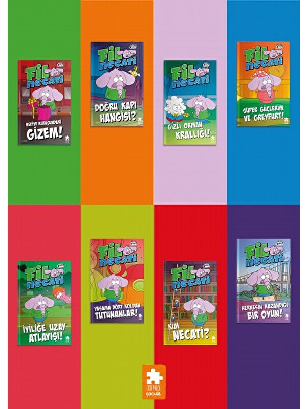 Eksik Parça Yayınları Set-Fil Necati Serisi (8 Kitap)