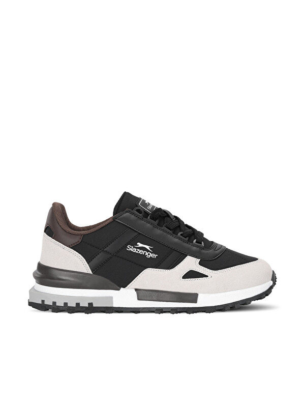 SLAZENGER SUPERNOVA I Erkek Siyah / Koyu Gri Günlük Spor Ayakkabısı