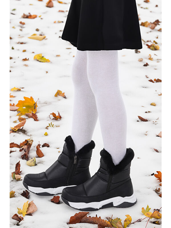 Pamela Fermuarlı Kız Çocuk Kar Botu - Görsel 3