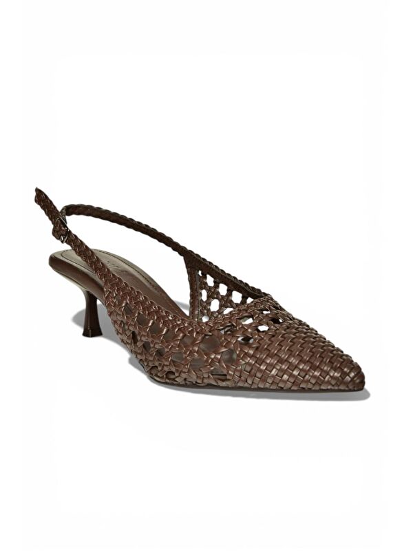 Fox Shoes Kahverengi Kadın Topuklu Ayakkabı Y820026509