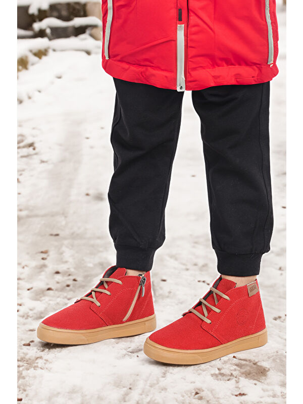 Homer Fermuarlı Kız Çocuk Günlük Bot Ayakkabı - Görsel 3