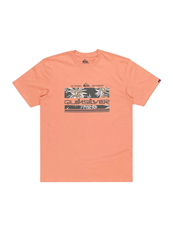 Quiksilver Floating Around Erkek Kırmızı Tişört