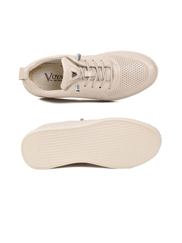 Voyager Siyah Voyager Hakiki Deri Anatomik Kadın Casual Ayakkabı Z094 Z