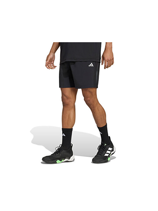 Adidas Tech App Gfxsho Erkek Antrenman Şortu JZ8496 Siyah