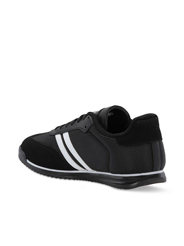 MAKER I Erkek Sneaker Ayakkabı Siyah / Beyaz - Görsel 4