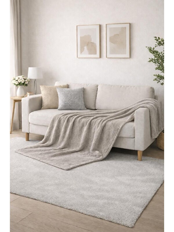 Çeyiz Diyarı Wella Soft 130x170 cm Tv Battaniyesi Bej