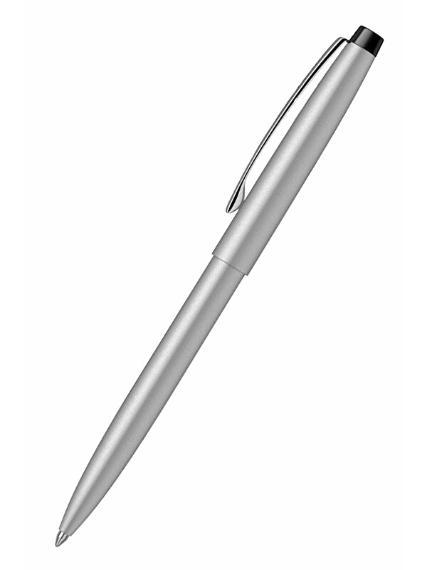 Scrikss Basmalı Tükenmez Kalem Mavi Mürekkepli 1 Adet Metal Klipsli 1.00 Mm Sitriks Üstten Basmalı K