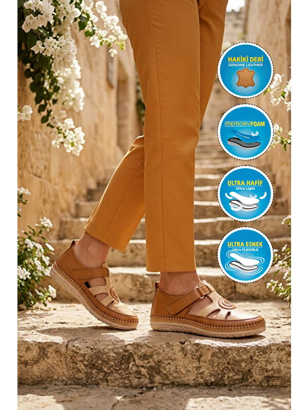 Voyager Siyah Voyager Hakiki Deri Anatomik Kadın Casual Ayakkabı Z520 Z