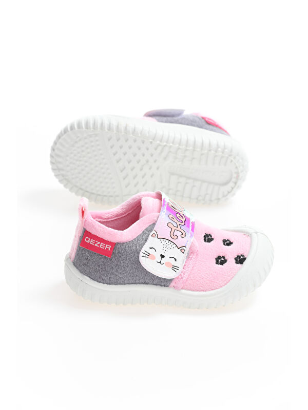 Kışlık Panduf Bebe Kız Ayakkabı - Görsel 5