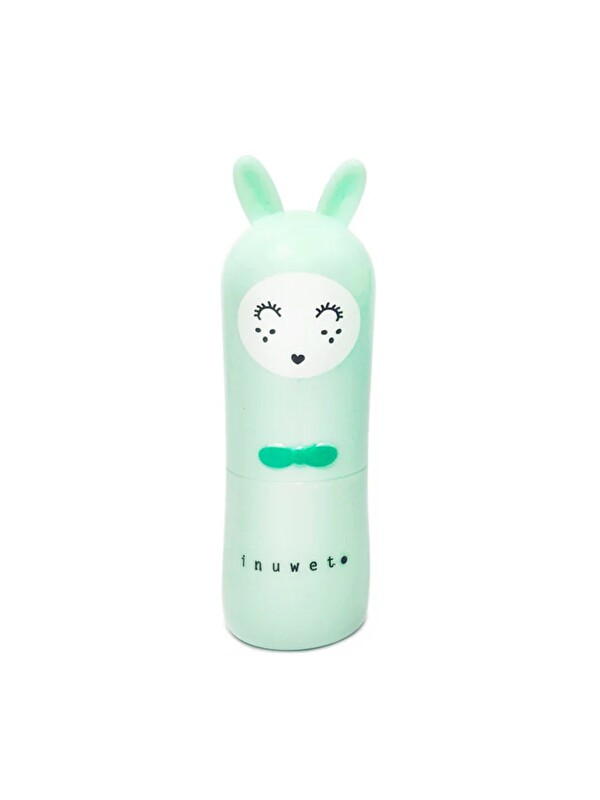 Inuwet Bunny Lip Balm Green Apple-Mavi-3+ Yaş