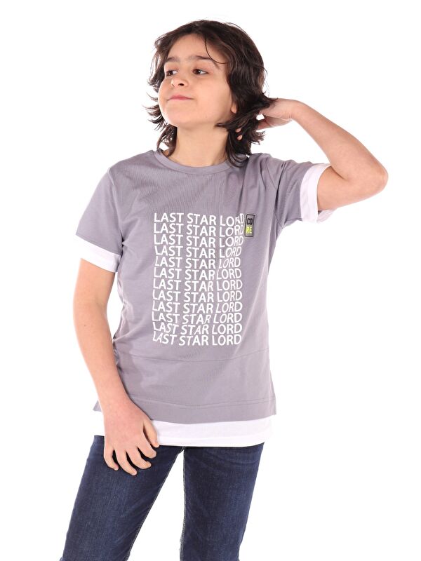Toontoykids Erkek Çocuk Baskılı Tişört
