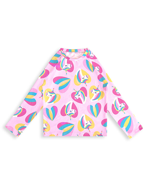 Denokids UV Korumalı Kız Çocuk Mayo T-shirt
