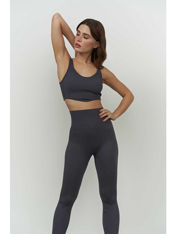 Mai Collection Niko Fitilli Antrasit Crop