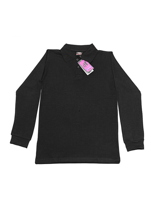 angelos Kız Çocuk Okul Tarz %100 Pamuk T-Shirt -5-17 Yaş AG005