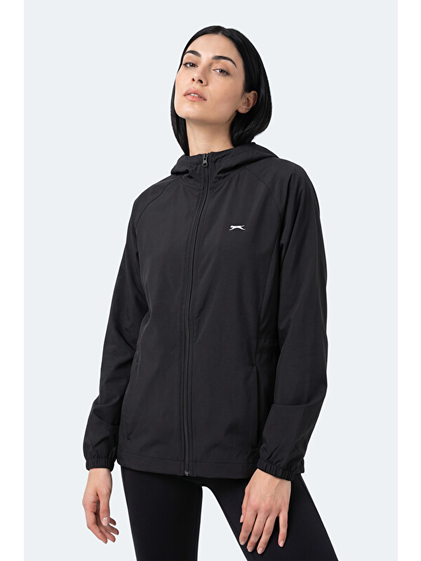 SLAZENGER RUSTIC Kadın  Siyah Rüzgarlık