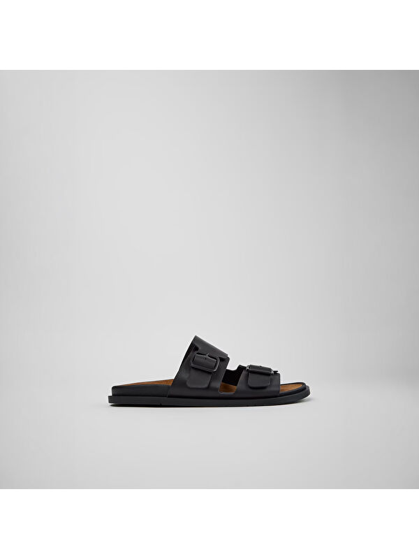 Camper Erkek Terlik K101091-001 Lluc Sandal Black