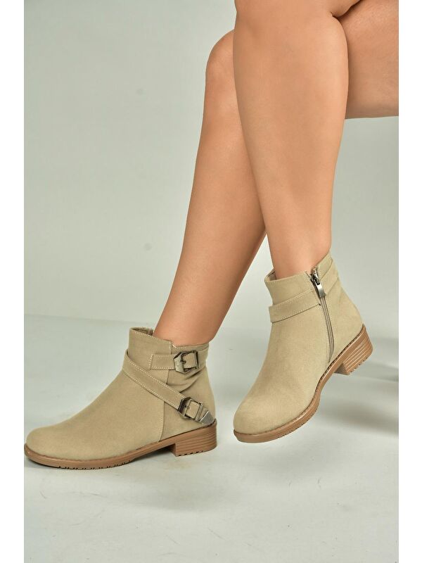 Bej Kadın Bot A726193402 - Görsel 4