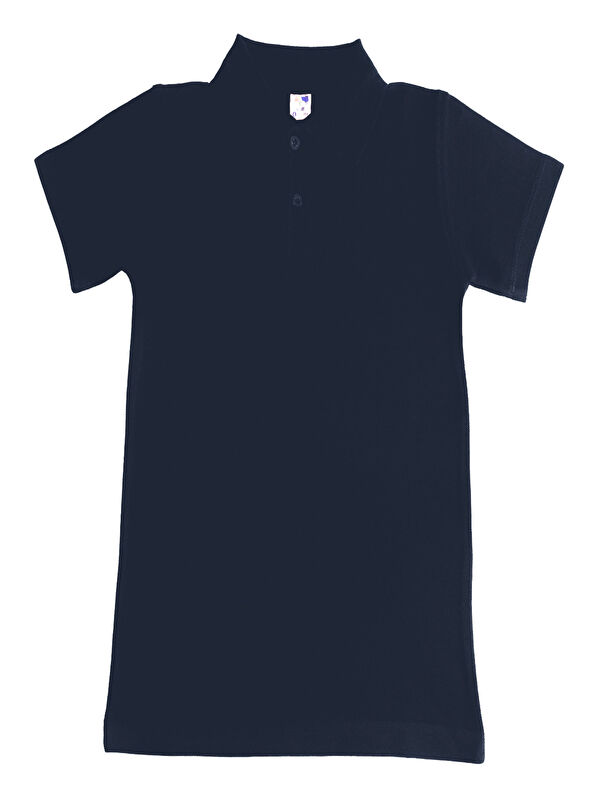 angelos Kız Çocuk Okul Tarz %100 Pamuk T-Shirt -5-17 Yaş AG006