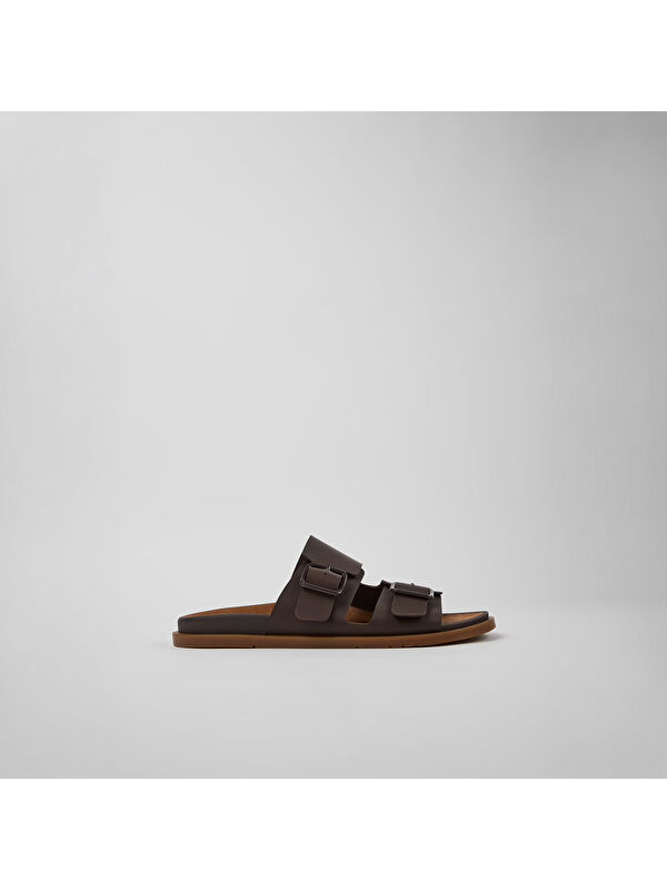 Camper Erkek Terlik K101091-002 Lluc Sandal Brown