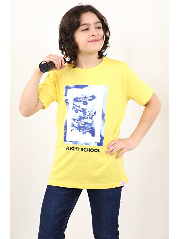 Toontoykids Erkek Çocuk Baskılı Tişört