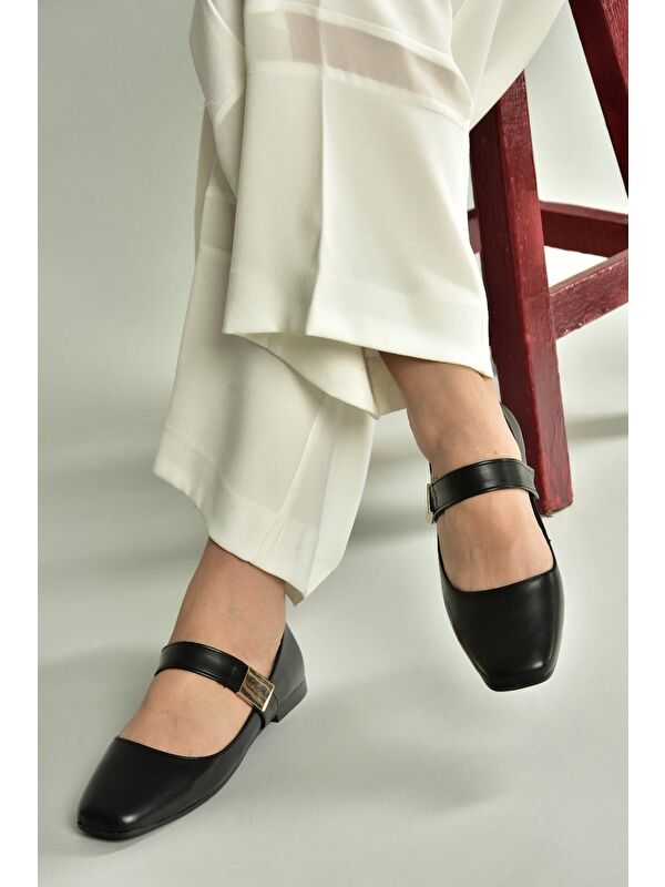 Fox Shoes Sarı Fox Shoes Babet Kadın
