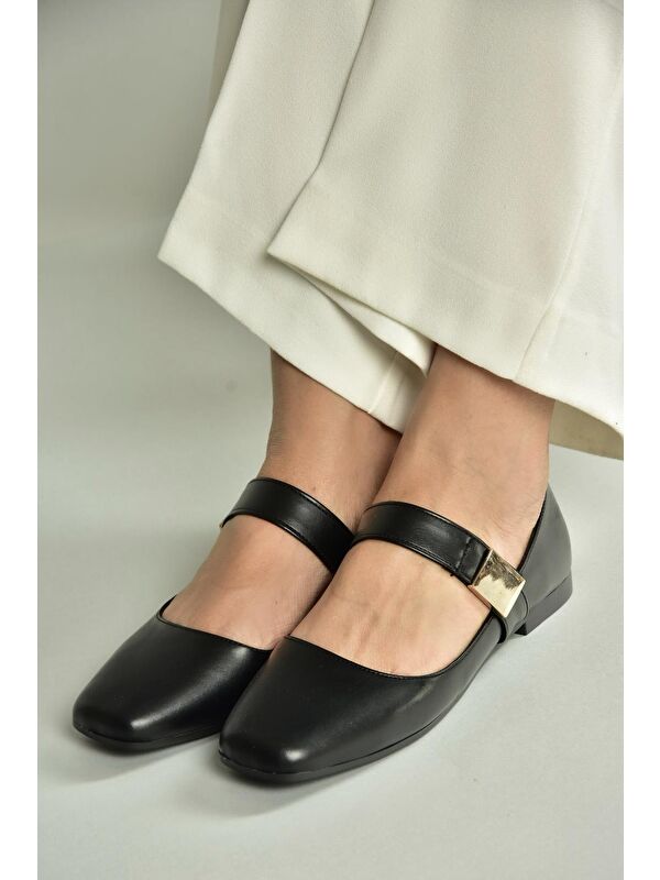 Fox Shoes Sarı Fox Shoes Babet Kadın